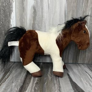 Breyer Horse Lucky Acres Lily 2019 Brown White Plush Animal 14" Tail moves
